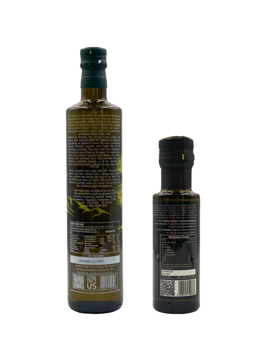 Nemesis Εξαιρετικό Παρθένο Ελαιόλαδο Combo 750 ml + 100 ml