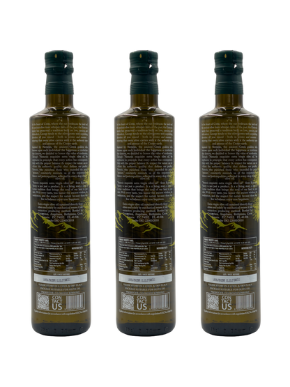 Nemesis Extra Virgin Olive Oil 3 bottles of 750 ml
