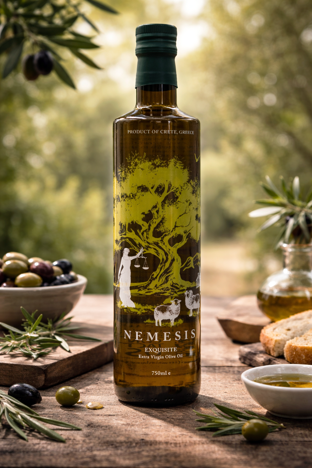 Έξτρα Παρθένο Ελαιόλαδο Nemesis σε μπουκάλι 750 ml