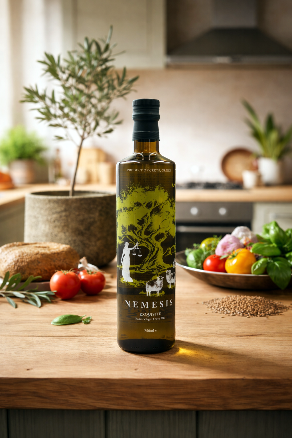 Έξτρα Παρθένο Ελαιόλαδο Nemesis σε μπουκάλι 750 ml