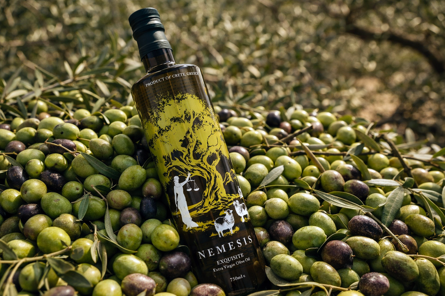Έξτρα Παρθένο Ελαιόλαδο Nemesis σε μπουκάλι 750 ml