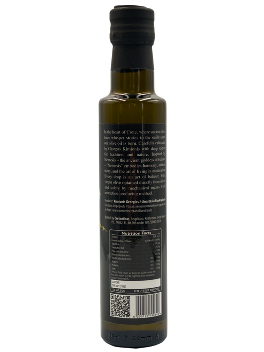 Nemesis Extra Virgin Olive Oil 250 ml