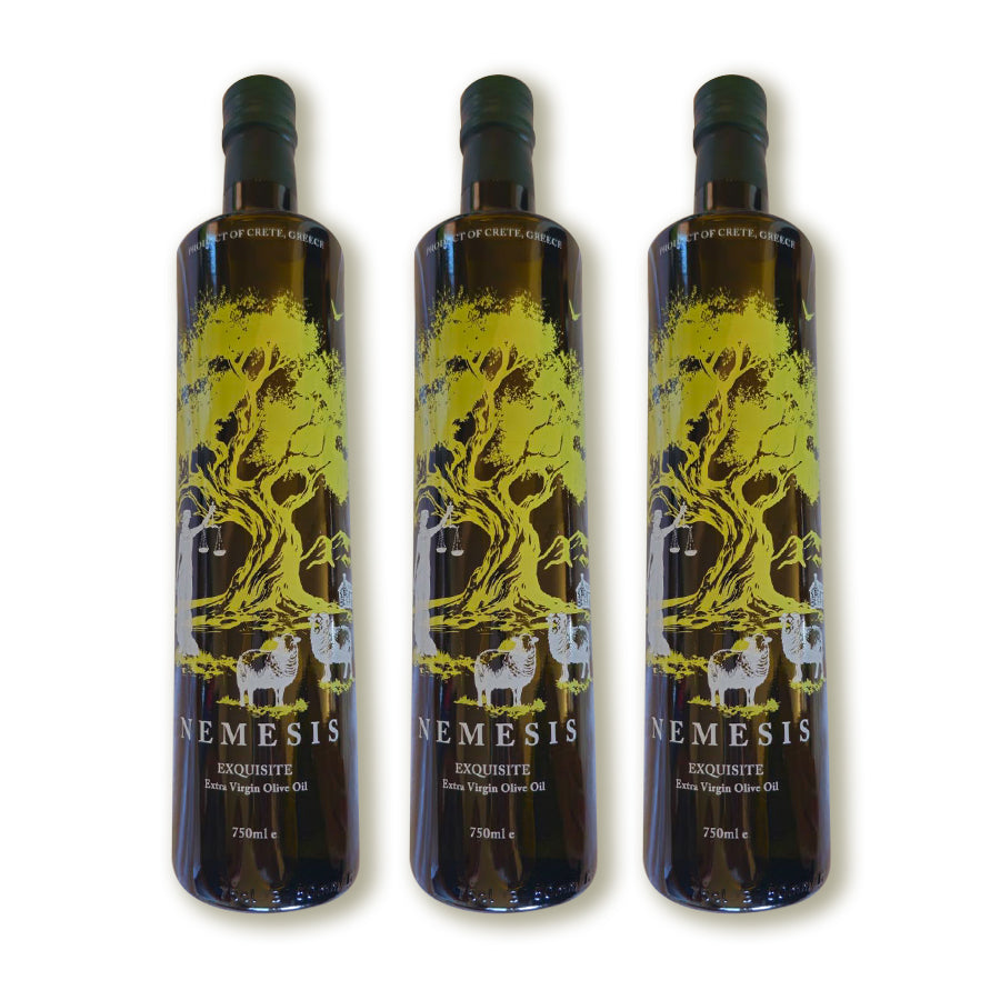 Έξτρα Παρθένο Ελαιόλαδο Nemesis 3 μπουκάλια των 750 ml
